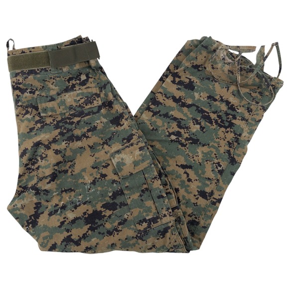 VALKEN V-TAC Sierra Tactical Woodland Padded Camo Paintball Pants Adj Size 28-34 - Picture 1 of 14
